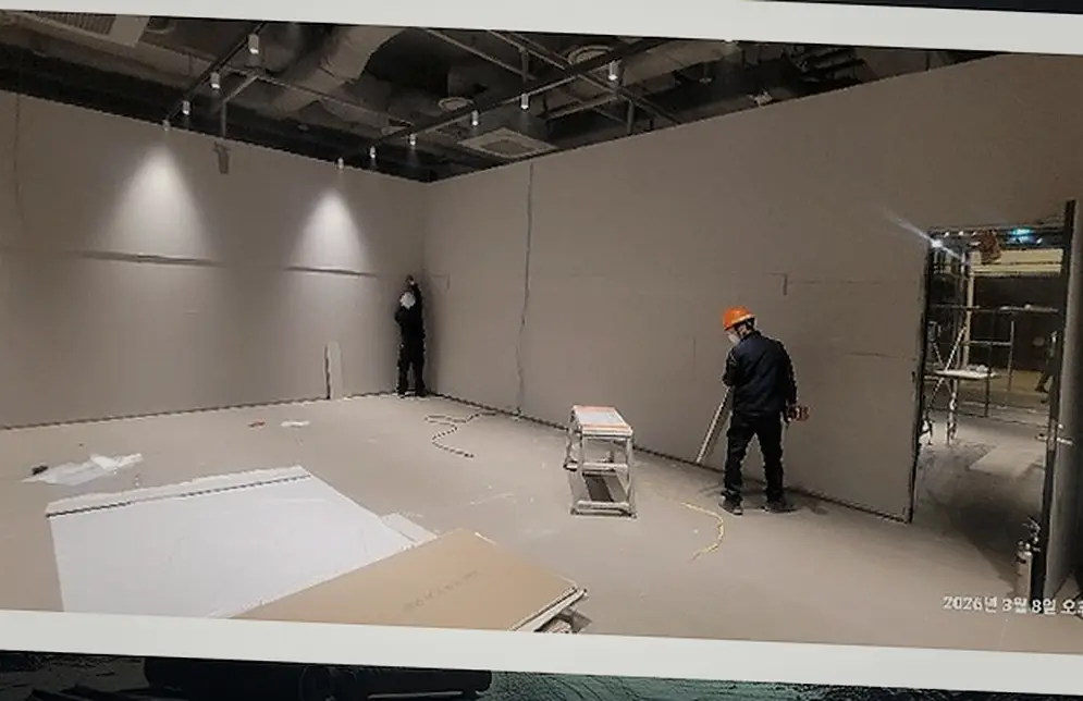 이천 증일동 건물 내진 보강 진행 모습 2